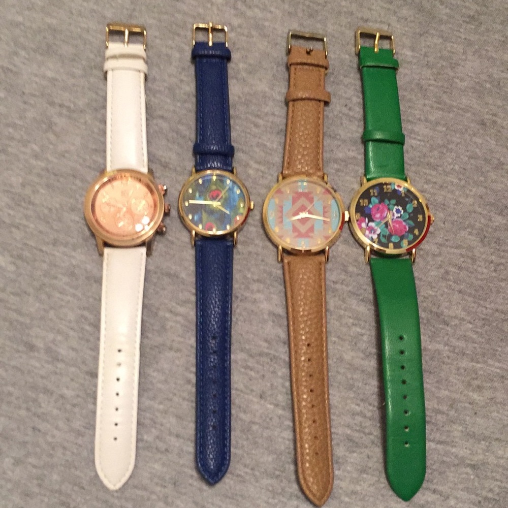 Statement watches—set of four!